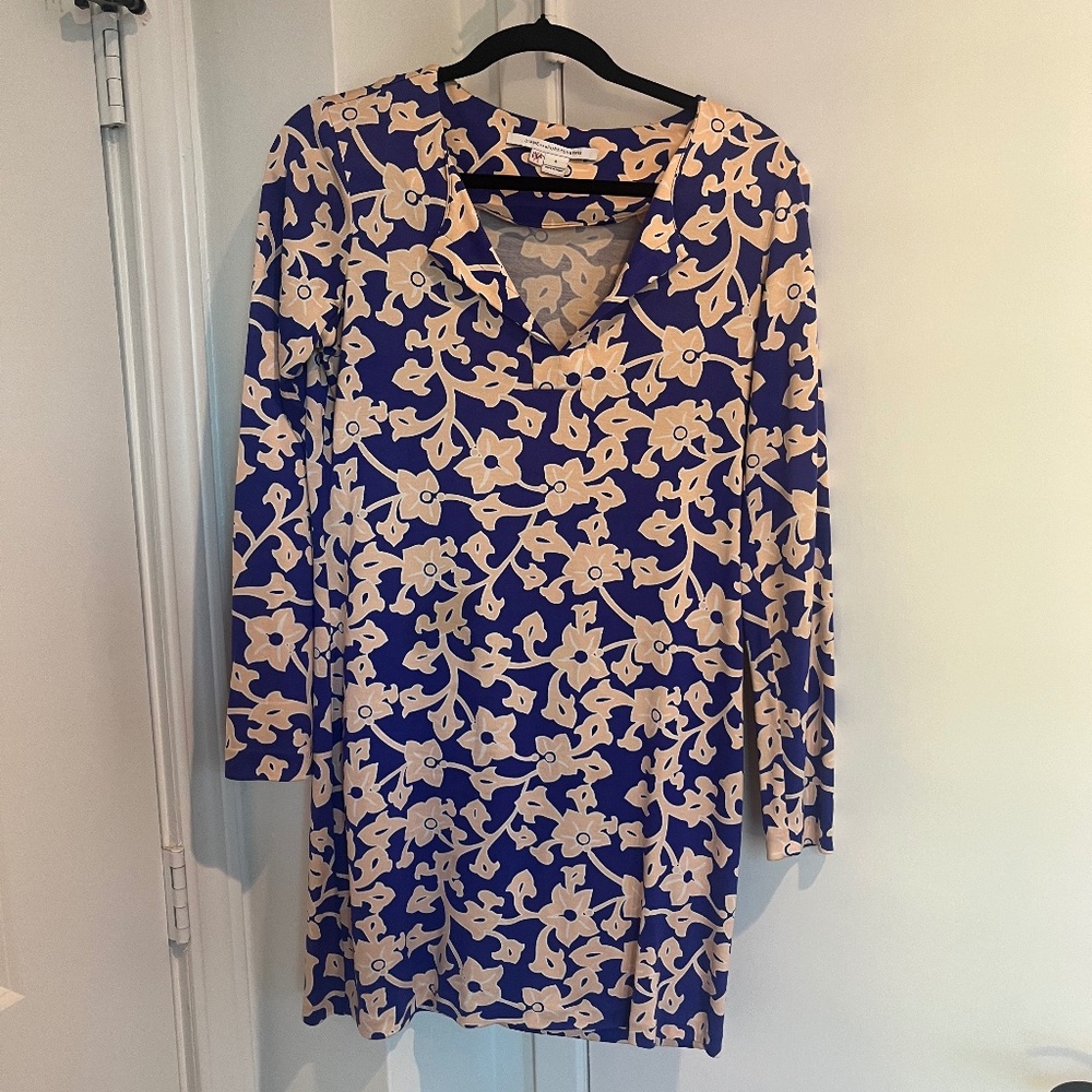 Diane von Furstenberg Reina silk mini dress